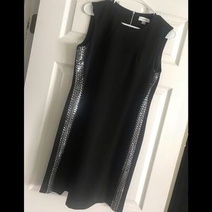 Stunning embellished Calvin Klein shift dress
